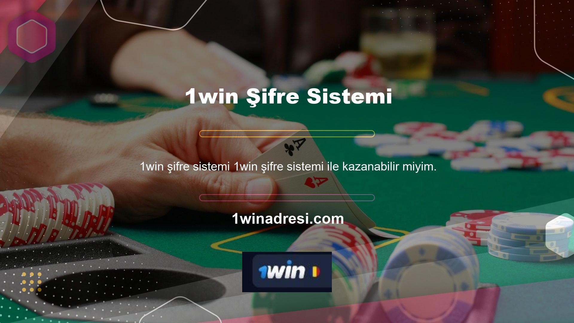 Bahis sistemi her zaman garanti edilir